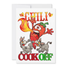 Chili Cook Off Invitation
