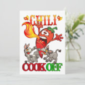 Chili Cook Off Invitation (Debout devant)