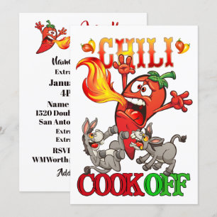 Chili Cook Off Invitation