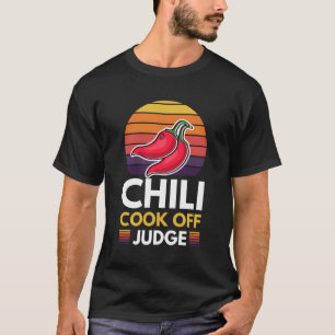 Chili Cook Off Judge Red Chili T-shirt