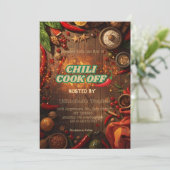 Chili Cook Off Party Invitation (Debout devant)