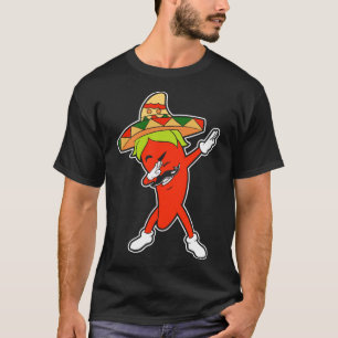 Chili Dabbing Pepper Mexican Hot Jalapeno Dab Gift T-shirt