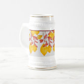 Chili en Turmeric op een stein Bierpul (Voorkant links)