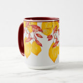 Chili et Turmeric sur une Mug Combo (15 oz. ) (Devant gauche)