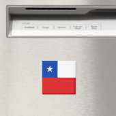 Chili Flag Magnet Magneet (Insitu (Vaatwasser))