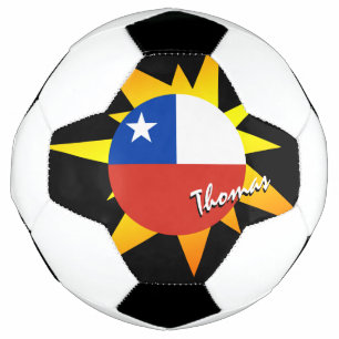 Chili Football & Drapeau Chilien / BANG