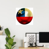 Chili Football Poster (Thuiskantoor)
