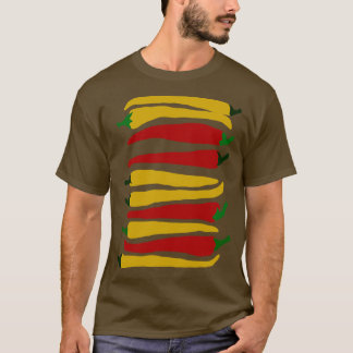 Chili jaunâtre et rouge TShirt