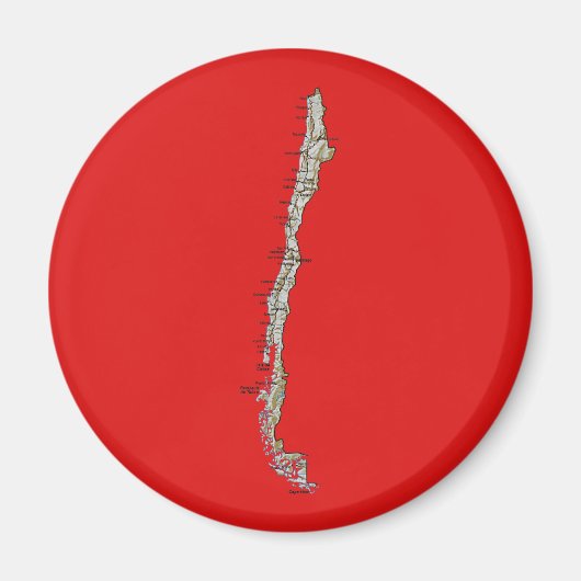 Chili Kaart Magneet (Voorkant)