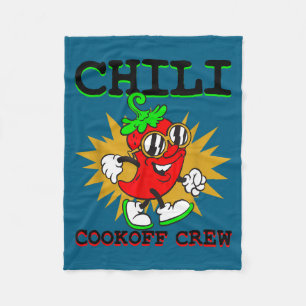 Chili kookploeg chilipeper koken fleece deken