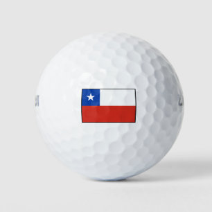 Chili - Nationale Vlag - Actueel Golfballen