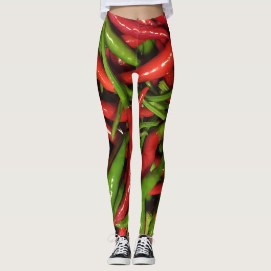 chili peper leggings (Voorkant)