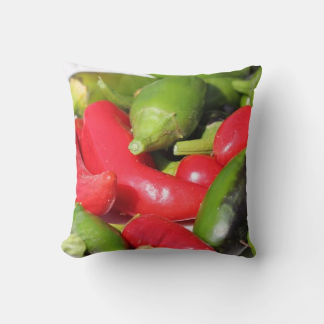 Chili Pepers Kussen (Voorkant)