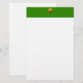 Chili Pepper in een Sombrero Briefpapier (Voorkant / Achterkant)