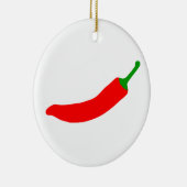 Chili Pepper Keramisch Ornament (Rechts)