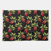 Chili Pepper Plante serviette de cuisine (Horizontal)