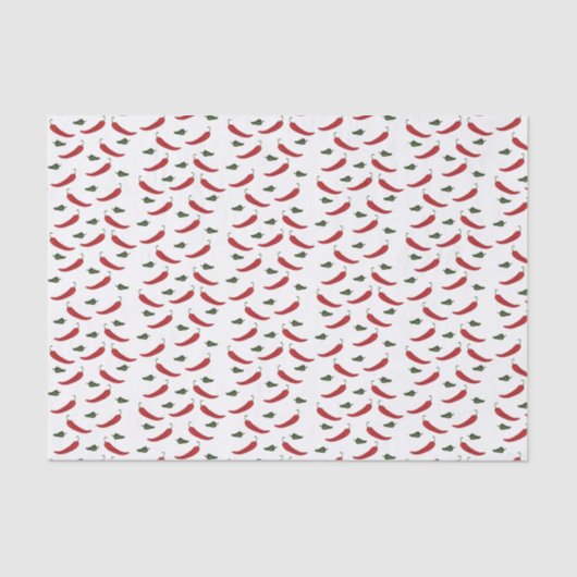 Chili Pepper Tissue Paper Tissuepapier (Voorkant)