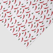 Chili Pepper Tissue Paper Tissuepapier (Detail)