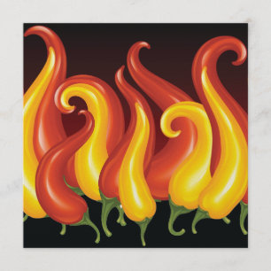 Chili Pepper uitnodiging