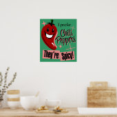 Chili Peppers $24,95 Art Poster (Keuken)