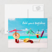 Chili Peppers Aan De Zee Briefkaart (Voorkant / Achterkant)