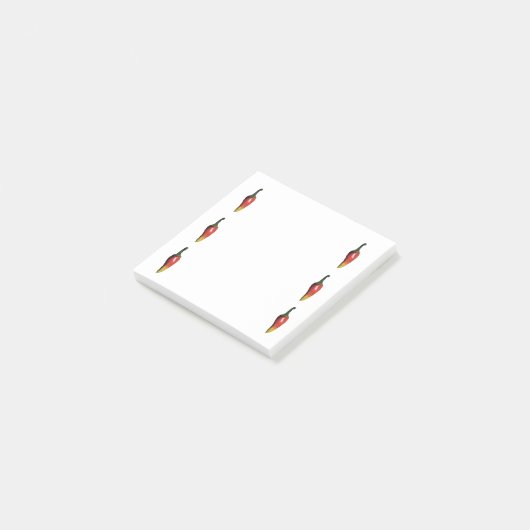 Chili Peppers Art Post-it Notes (Schuin)