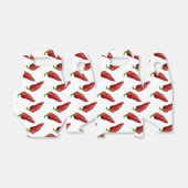 Chili peppers bedankdoosjes (Uitgevouwen)