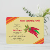 Chili Peppers Bouquet Invitation (Debout devant)