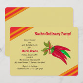 Chili Peppers Bouquet Kaart (Voorkant / Achterkant)