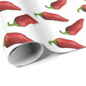 Chili peppers cadeaupapier (Rol Hoek)