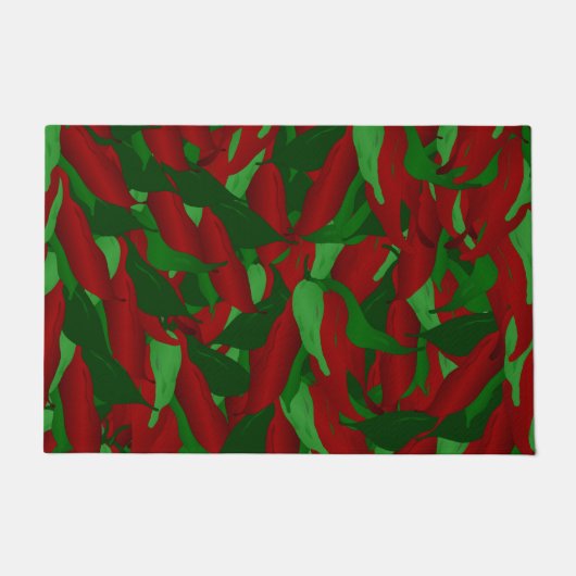 Chili Peppers Deurmat (Voorkant)