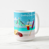 Chili Peppers door Zee grappig Koffiemok (Voorkant rechts)