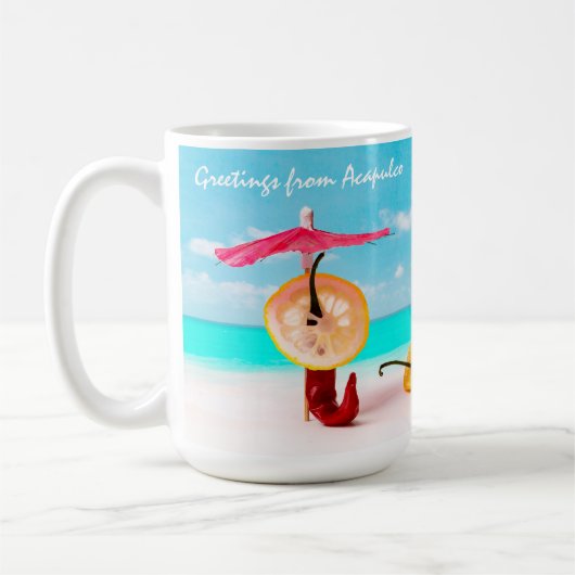 Chili Peppers door Zee grappig Koffiemok (Links)