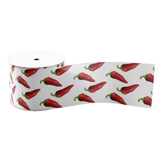 Chili peppers grosgrain lint (Spoel)