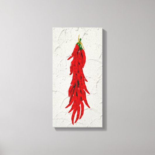 Chili Peppers Kitchen Art Pannel Canvas Afdruk (Voorkant)