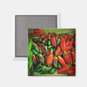 Chili Peppers Magnet (Recto/Verso)