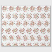 Chili Peppers Mandala Art Cadeaupapier (Vlak)