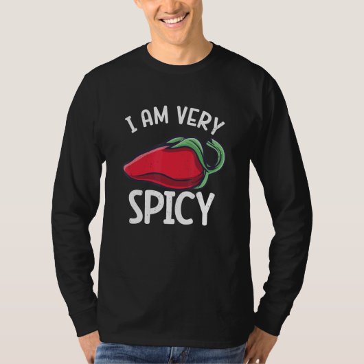 Chili Peppers Red Hot Spicy Pepper Eat Mexican Foo T-shirt (Voorkant)
