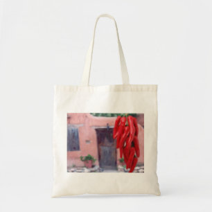 Chili Peppers Ristra Tote Bag