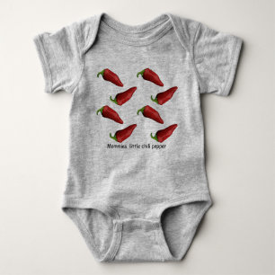 Chili peppers romper