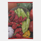 Chili Peppers Serviette de cuisine (Vertical)