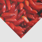 Chili Peppers Tissuepapier (Detail)