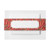 Chili Peppers Uitnodigingen Wikkel (Voorkant Voorbeeld)