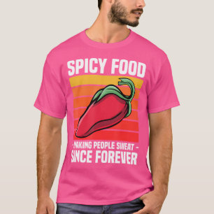 Chili Pittig Eten Chilli Mexicaans Hete Peper T-shirt