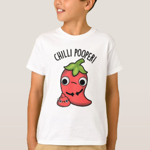 Chili Pooper Grappige Peper Pun T-shirt
