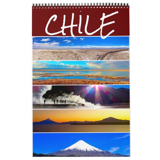 chili reizen 2027 kalender (Hoes)