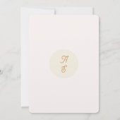 Chili Ristra bruiloft uitnodigingen (Achterkant)