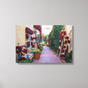 Chili Ristras Canvas Afdruk