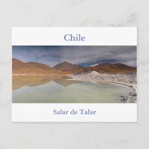 Chili - Salar de Talar-briefkaart zonder tekst Briefkaart