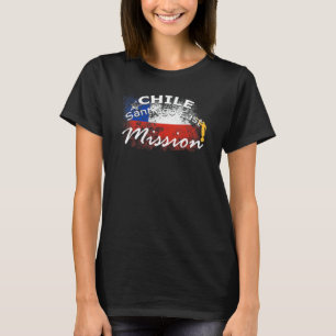 Chili Santiago Oost-Mormon LDS Missionaris T-shirt